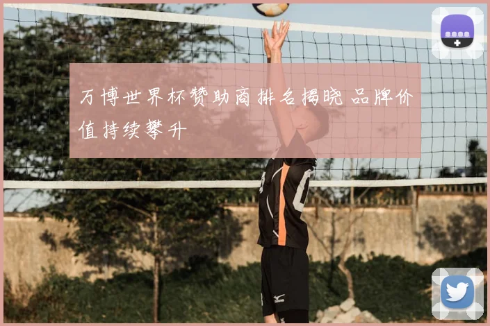 万博世界杯赞助商排名揭晓 品牌价值持续攀升